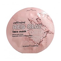 КМ SF Маска для лица Красная глина &amp; Шелковица, 10 мл
