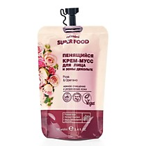 KM SF Пенящийся крем-мусс для  лица и зоны декольте Роза &amp; Орегано, 100 мл