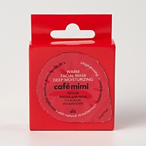 КМ Теплая маска д/лица "Глубокое увлажнение"(клубника) 15 мл TM cafémimi